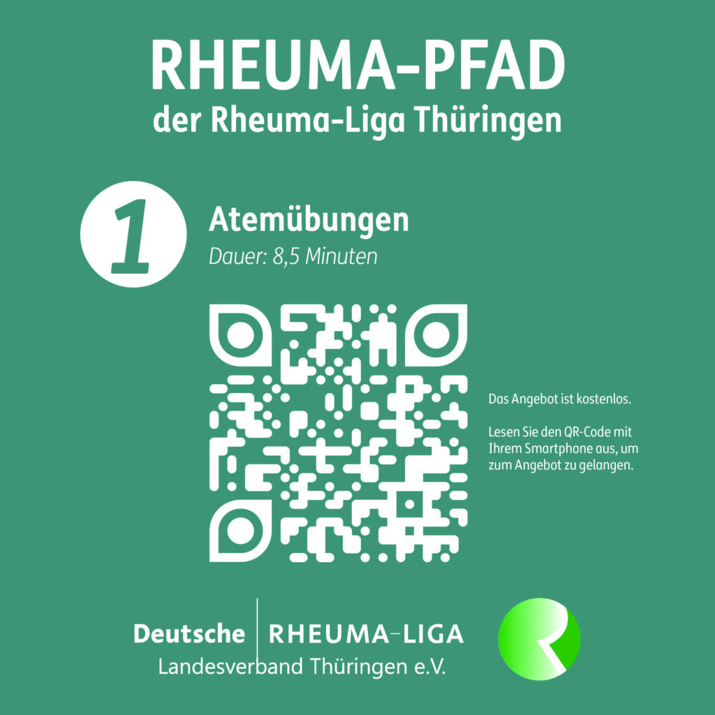 Beschilderung Rheuma-Pfad