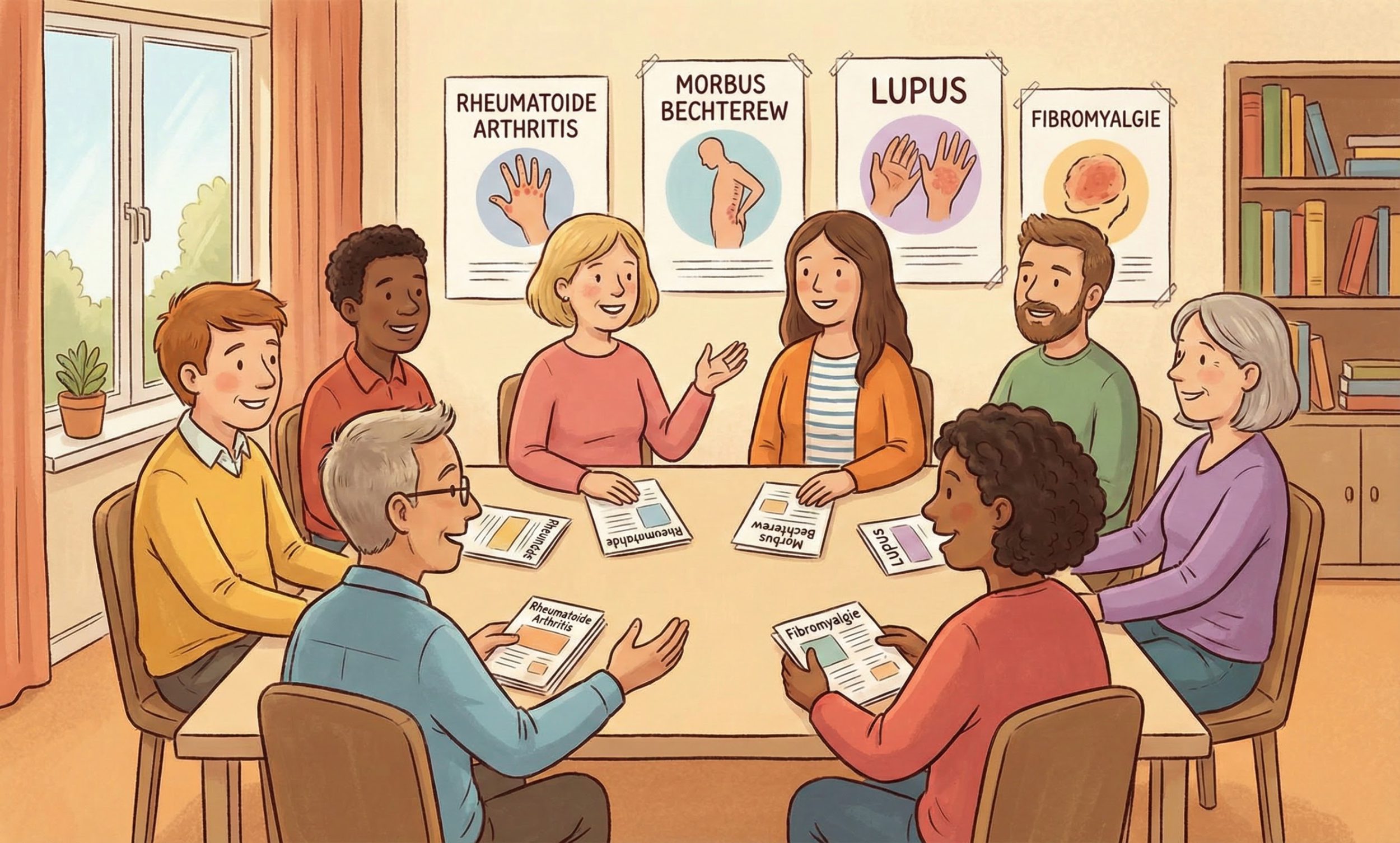 Diagnosespezifische Selbsthilfegruppen